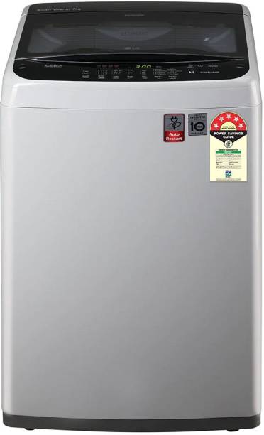 LG 7 kg with Smart Diagnosis and Smart Closing Door Fully Automatic Top Load Silver