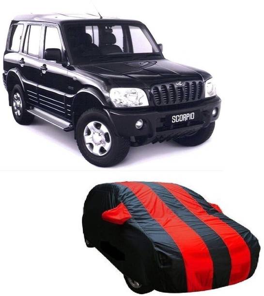 MYTECH Car Cover For Mahindra Scorpio (With Mirror Pockets)