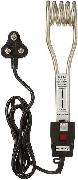 Crompton 1500 Watt Immersion Water Heater Rod for Instant Water Heating Rod 1500 W 1500 W Immersion Heater Rod