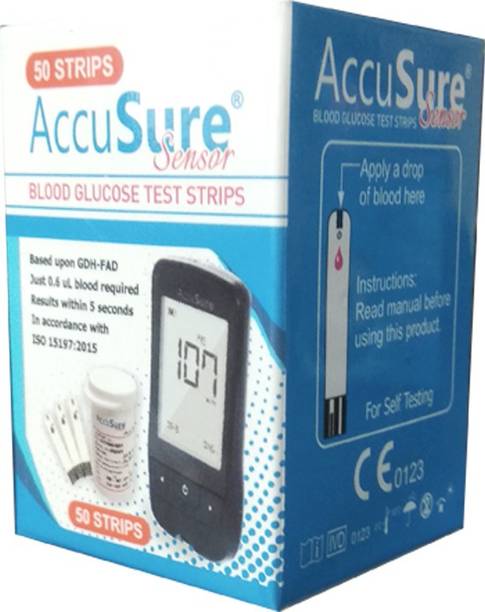 AccuSure AP - 10 50 Glucometer Strips