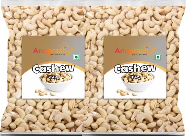 Annprash PREMIUM QUALITY CASHEW/ KAJU 500GM (250GMx2) Cashews