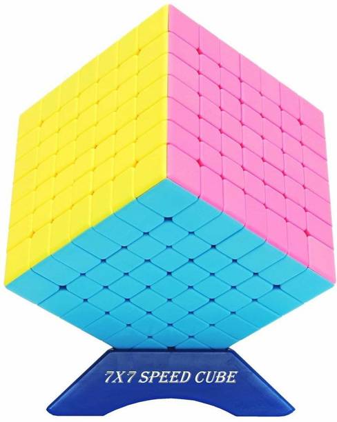 Authfort 7x7 Cube Stickerless, Super Reliable - More Smoothly Than Original 7x7 Cube