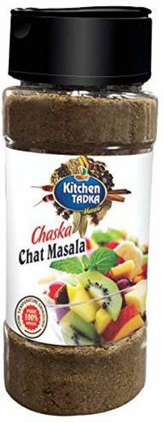 KITCHEN TADKA |Chat Masala|For Salads/Pani Puri/Dahi Bhalle|Easy Store Pack/Bottle|