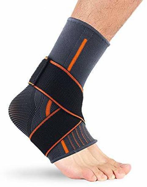 MAIGGA Ankle Protection Adjustable Brace for Pain Relief, Injuries (PKOF-1) Ankle Support