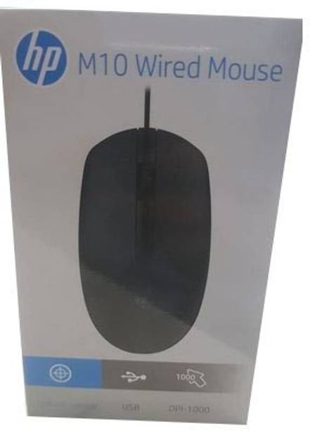 HP M10 WIRED MOUSE... Wired Ambidextrous Optical Mouse