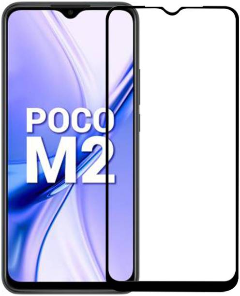 VAlight Edge To Edge Tempered Glass for Poco M2, Mi Redmi 9 Prime