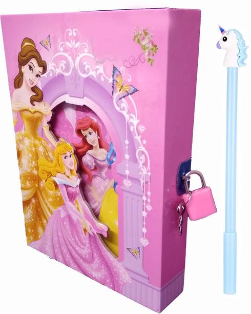 TECHNOCHITRA UINIQUE ANGEL DESIGN PERSONAL LOCK DIARY Regular Diary single 80 Pages
