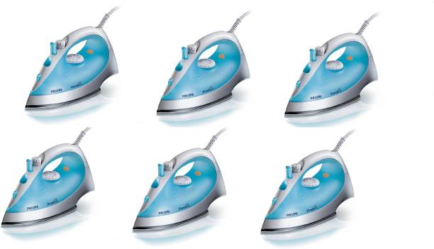 PHILIPS GC1015/70 pack of 6 1200 W Steam Iron