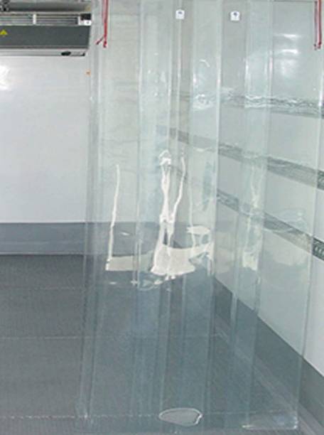 UNFOLD HAPPINESS 214 cm (7 ft) PVC Transparent Door Curtain Single Curtain