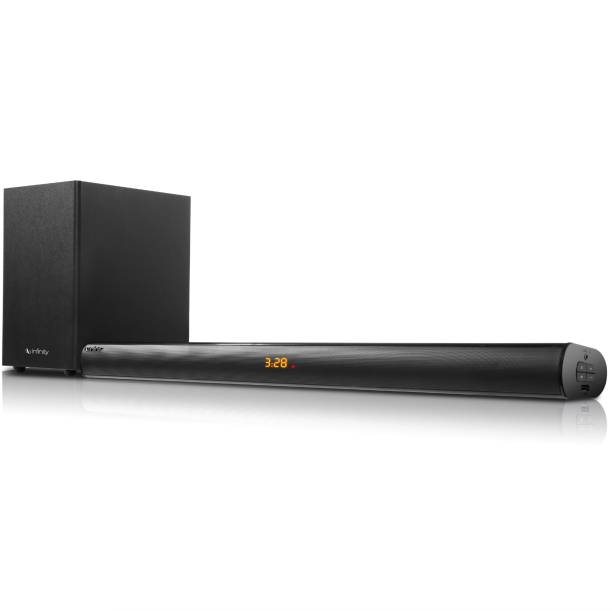 INFINITY Cinebar 200WL with Wireless Subwoofer,2.1 Channel Home Theatre with Remote 160 w Bluetooth Soundbar