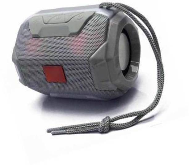 ATARC A005 Powerpact Stereo Audio deep bass Portable Rechargeable Splash/Waterproof Flashing LED Light Best Wireless/Gaming/Outdoor/Home Audio Bluetooth Speaker/Speakers with tf/FM Slot /005 GRR5 5 W Bluetooth Laptop/Desktop Speaker