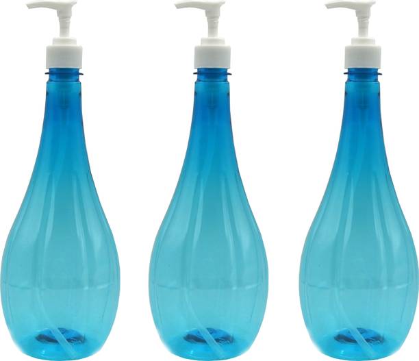 HARSH PET Empty Refillable Neer Lotion Pump Bottle 1000 ml Bottle