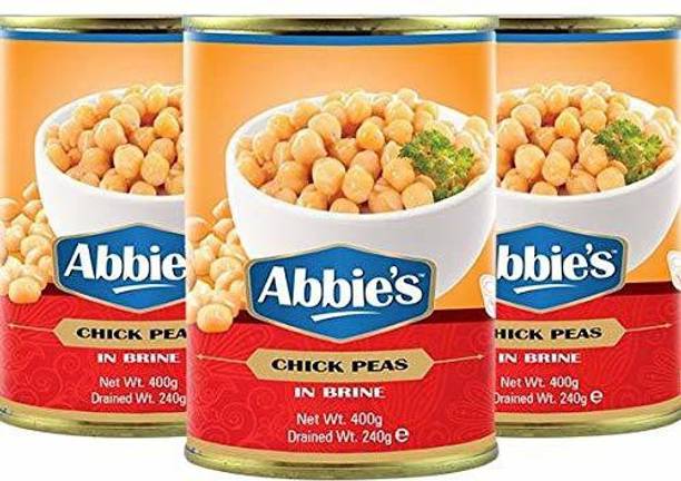 Abbie's Precooked Chick Peas In Brine Combo Beans