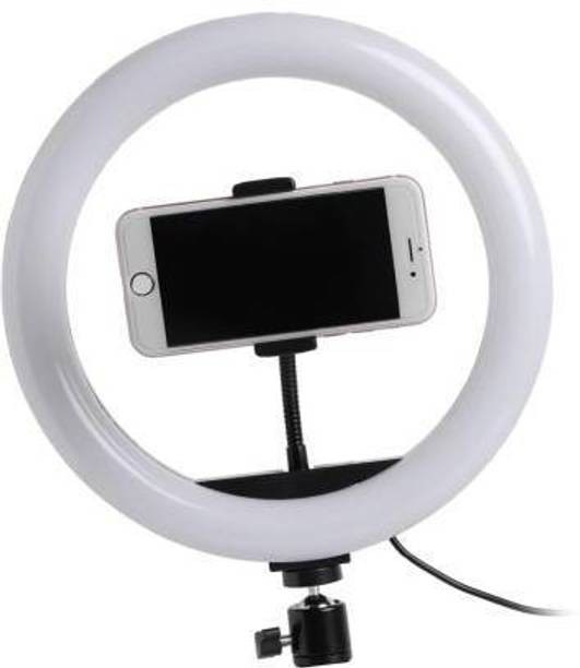 Wrapo 26CM NEW SELFIE RING LIGHT WITH CELL PHONE HOLDER FOR LIVE STREAM CIRCLE LIGHTING RING LIGHTS Flash