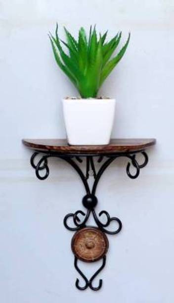 ACE WOOD CRAFTS Wooden Wall Shelf