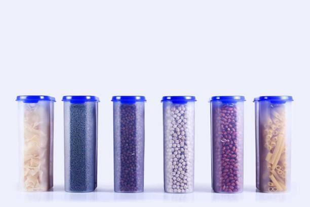Snowberry Lite Oval Grocery Containers  - 2500 ml प्लास्टिक ग्रोसरी कंटेनर