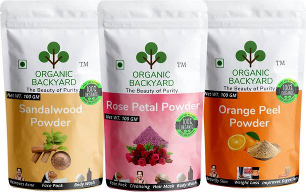 Organic Backyard 100% Natural Rose Petal Orange Peel