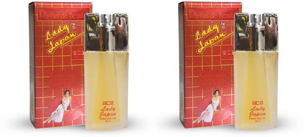 aco Lady Japan Perfume 60ML Each (Pack of 2) Eau de Parfum  -  120 ml