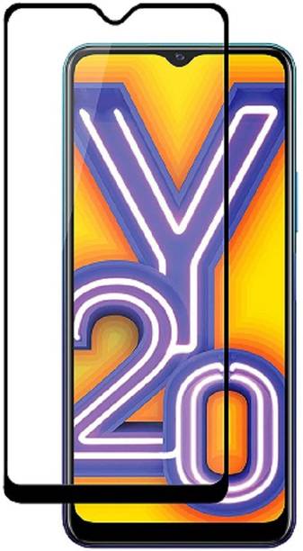 XRENGTH Edge To Edge Tempered Glass for Vivo Y20I