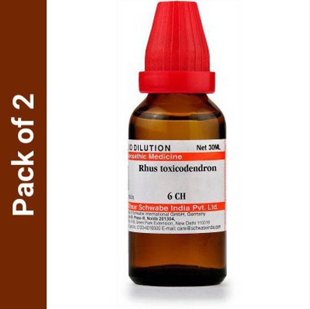 Dr.Willmar Schwabe India Rhus Toxicodendron 6CH 6CH Liquid