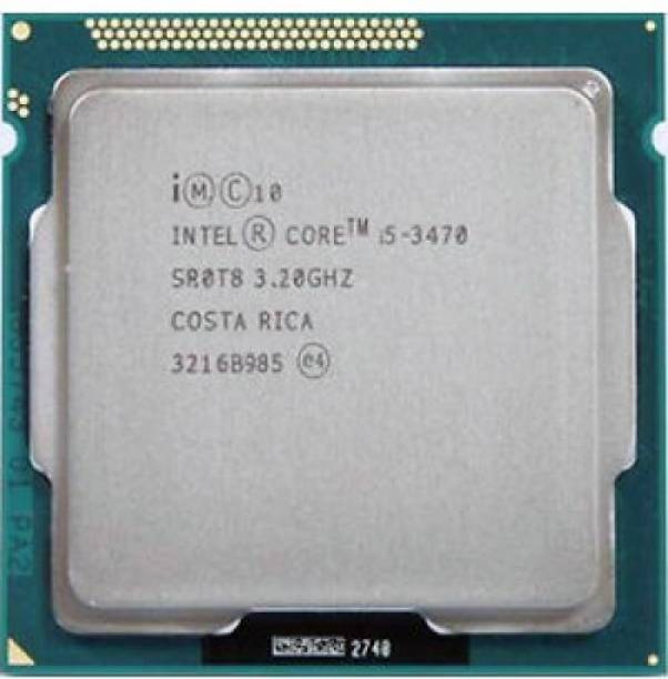 Intel CORE I5 3470 PROCESSOR ( 3RD GENERATION ) 3.2 GHz Upto 3.6 GHz LGA 1155 Socket 4 Cores 4 Threads 6 MB Smart Cache Desktop Processor