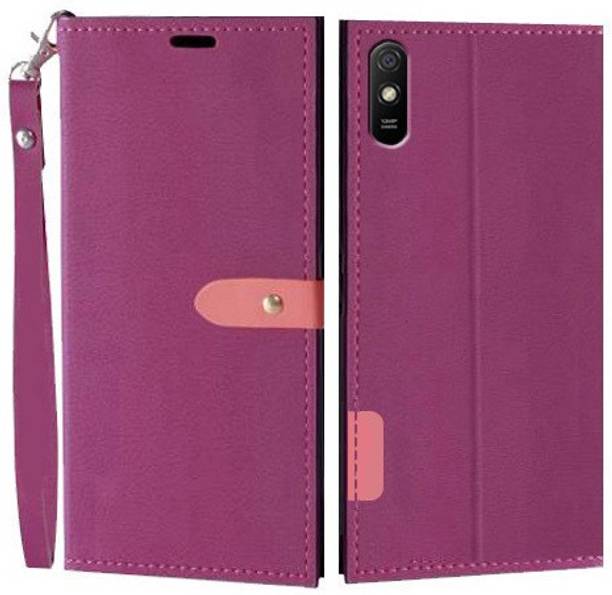 Krofty Flip Cover for Mi Redmi 9A, Mi Redmi 9i, Redmi 9A Sport, Redmi 9i Sport
