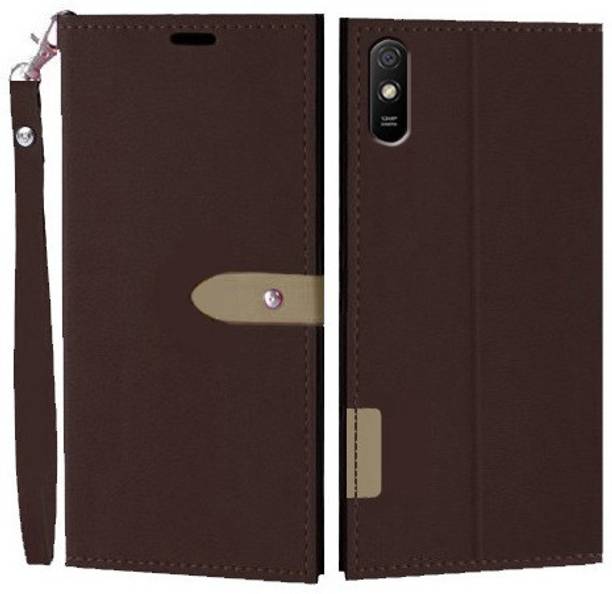 Krofty Flip Cover for Mi Redmi 9A, Mi Redmi 9i, Redmi 9A Sport, Redmi 9i Sport