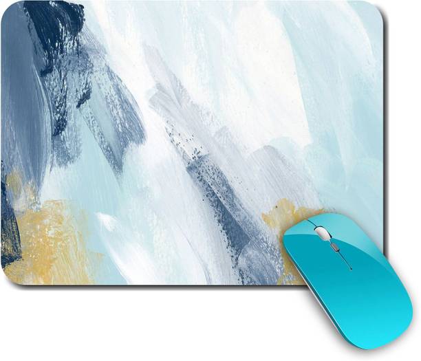 whats your kick Brush Strock | Painting | Brush Drawing | Stylish |Creative | Printed Mouse Pad/Designer Waterproof Coating Gaming Mouse Pad For Computer/Laptop (Multi15) Non Slip Base Mousepad