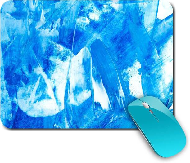 whats your kick Brush Strock | Painting | Brush Drawing | Stylish |Creative | Printed Mouse Pad/Designer Waterproof Coating Gaming Mouse Pad For Computer/Laptop (Multi5) Non Slip Base Mousepad