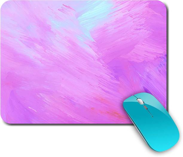 whats your kick Brush Strock | Painting | Brush Drawing | Stylish |Creative | Printed Mouse Pad/Designer Waterproof Coating Gaming Mouse Pad For Computer/Laptop (Multi7) Mousepad