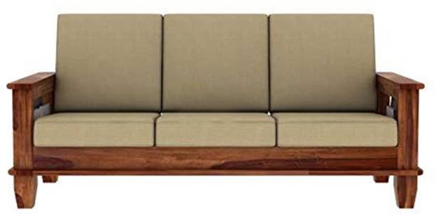 Prajapati arts Fabric 3 Seater  Sofa