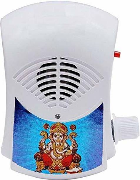 Suthar's Hindu Religious Continuous Sound 35 in 1 Types Plug N Play Om Gayatri Mantra Plastic Indoor Bell
