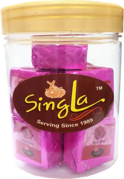 Singla Rose Bite Burfi Sweet 200g Mason Jar