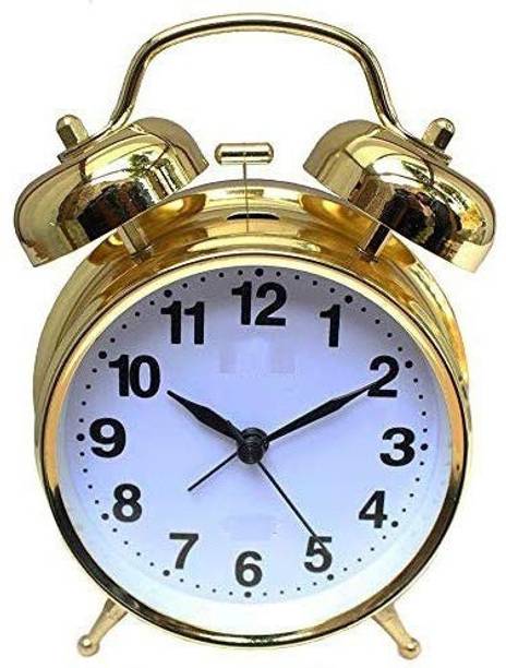 FINIVIVA Analog Gold Clock