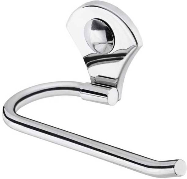 TOSHIRO Stainless Steel Towel Ring/Napkin Ring/ Towel Stand / Towel Holder / Towel Hanger Silver Towel Holder (Stainless Steel) Set of 1 Napkin Rings