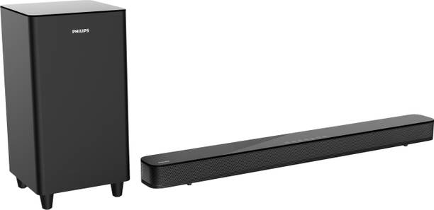 PHILIPS HTL8162 160W Bluetooth Soundbar with Wireless Subwoofer, HDMI ARC 160 W Bluetooth Soundbar