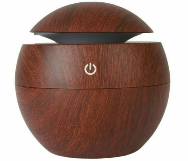 viraj Room Wooden Aroma Diffuser Humidifier, Air Oil Diffuser Air Purifier Portable Room Air Purifier (Brown) Humidifier