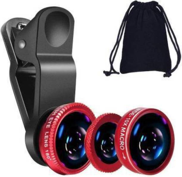 Pradarshan Professional HD Camera Lens Kit, 3 in 1 Clip on Cell Phone Lens Mobile Phone Lens Mobile Phone Lens