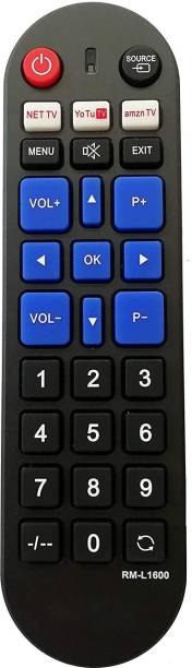 LipiWorld RM-L1600 LCD LED HDTV UHD Smart TV Universal Remote Control with Function Netflix YouTube Compatible for  Samsung LG Sony PANASONIC Remote Controller