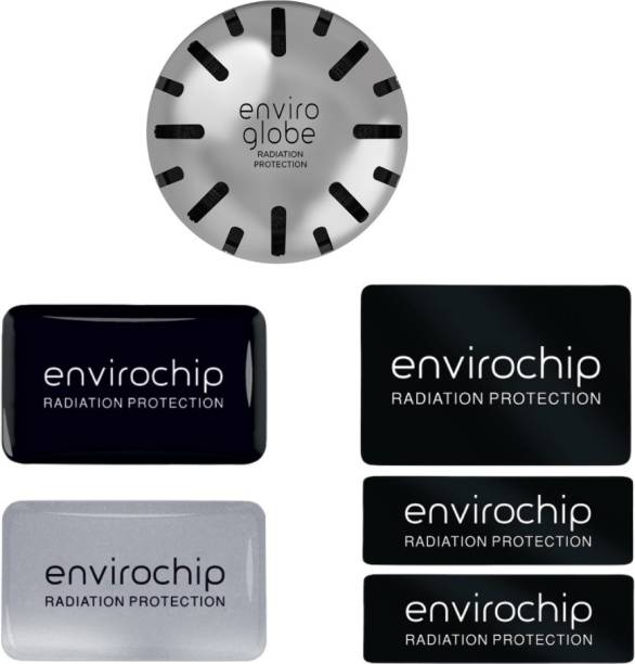 Envirochip Radiation Protection Platinum Pack for Family - Enviroglobe for home radiation purification (1) + mobile chip (2) + laptop chip (1) Anti-Radiation Chip
