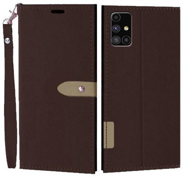 Krofty Flip Cover for Samsung Galaxy M51