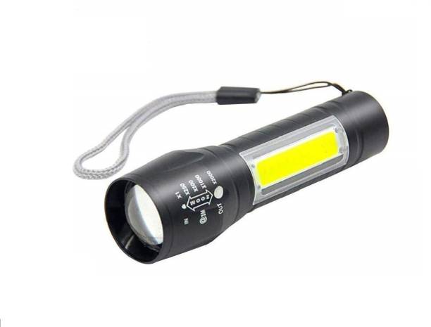 CPEX LED Flashlight with COB Light Mini Waterproof Portable LED XPE COB Flashlight USB Rechargeable 3 Modes Pen Clip Light Flashlight with Hanging Rope Torch