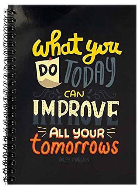 DI-KRAFT Wiro binding diary A5 Diary Unruled 160 Pages