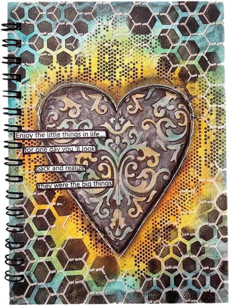 DI-KRAFT Wiro binding diary A5 Diary Unruled 160 Pages