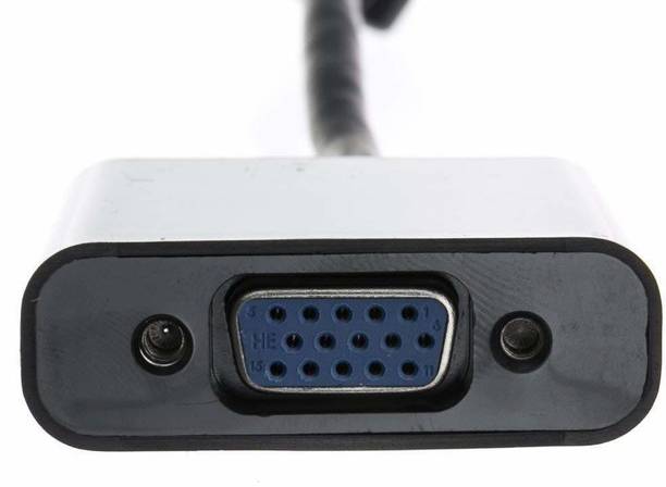 microware HDMI Cable 0.25 m Display Port Male To Female