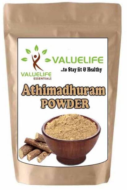 Value Life Athimadhuram powder 200g - mulethi powder - Licorice pure powder- jyeshtamadhu 200g