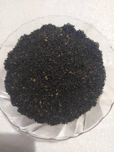 AmbeStore Basil Seeds - 100gm, Sabja Beej, Tukmaria Seeds, Falooda seeds, Tulsi Seeds Seed