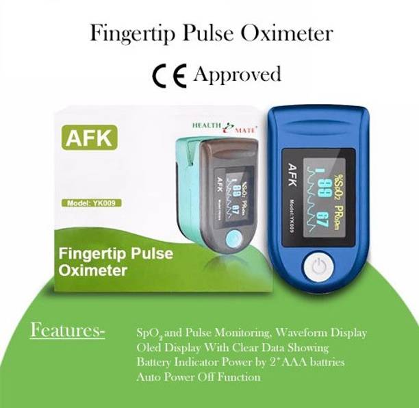 HealthEmate AFK Digital CE certified Pulse Oximeter