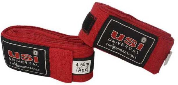usi Professional Boxing Hand Wrap & Hand Bandage - Imported 2.75 meter (Multicolor) Boxing Hand Wrap