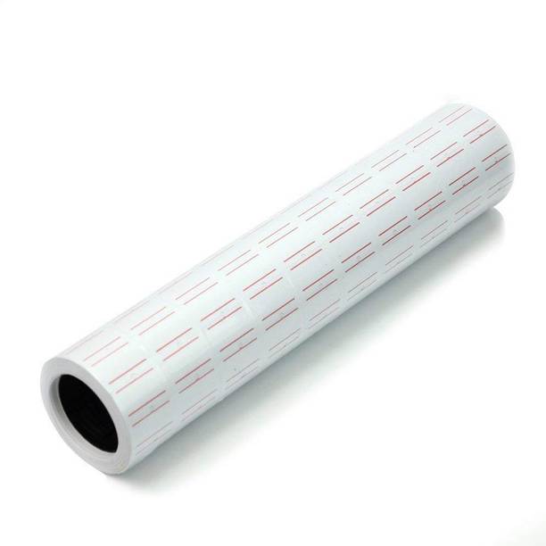 Samvardhan Price Labels Paper Tag Mark Sticker for Price Gun Labeller,10 Rolls Self-Adesive Paper Label